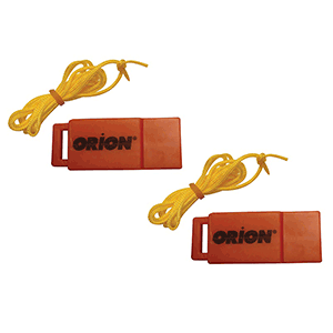 Orion Safety Whistle w/Lanyards - 2-Pack 676