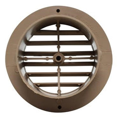 Valterra A10-3346VP Rotating Heating and A/C Register - 4" ID x 5-3/8" OD, Light Brown