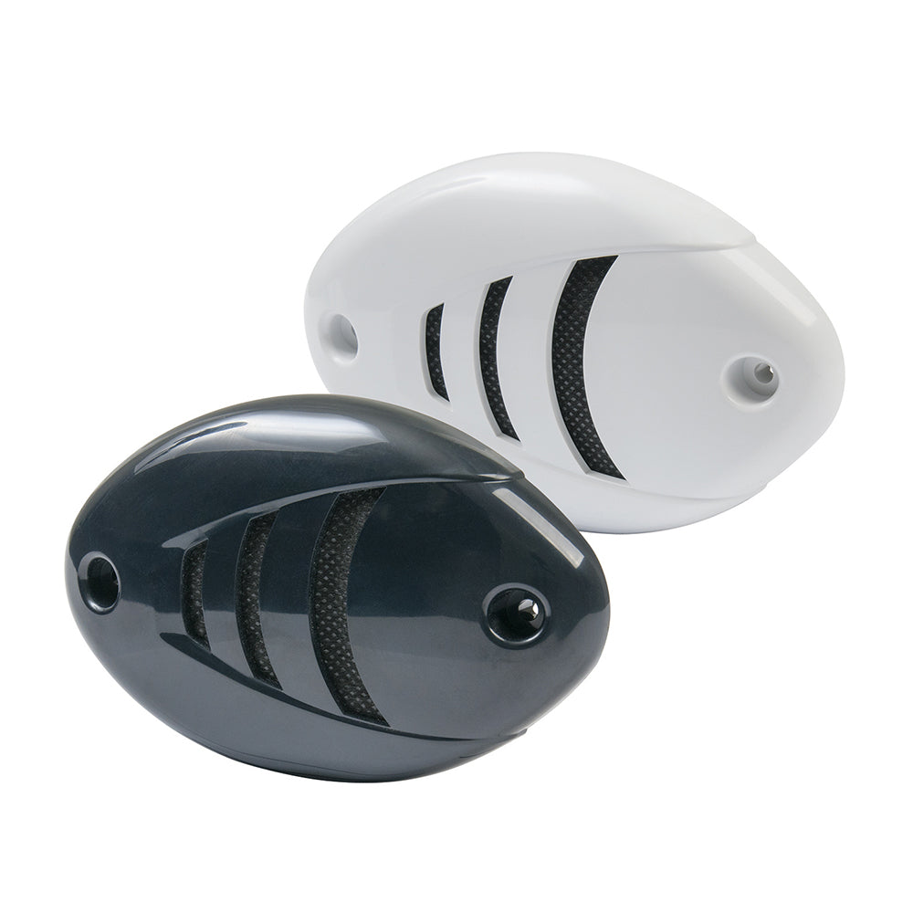 Marinco 12V Drop-In Low Profile Horn w/Black &amp; White Grills