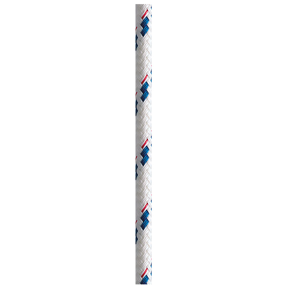 New England Ropes 5/16" Sta-Set Performance Cruising Line - Blue Fleck - 600&#39;