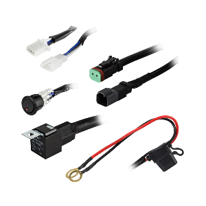 HEISE 1 Lamp DR Wiring Harness & Switch Kit HE-SLWH1