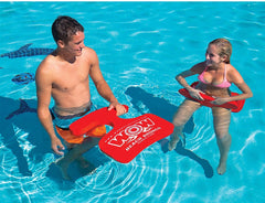 WOW Watersports 14-2140 Beach Bronco Pool Saddle Float - Red