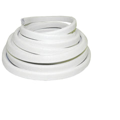 TACO Flexible Vinyl Trim - 3/8" Opening x 5/8"W x 25'L - White V30-1312W25-1