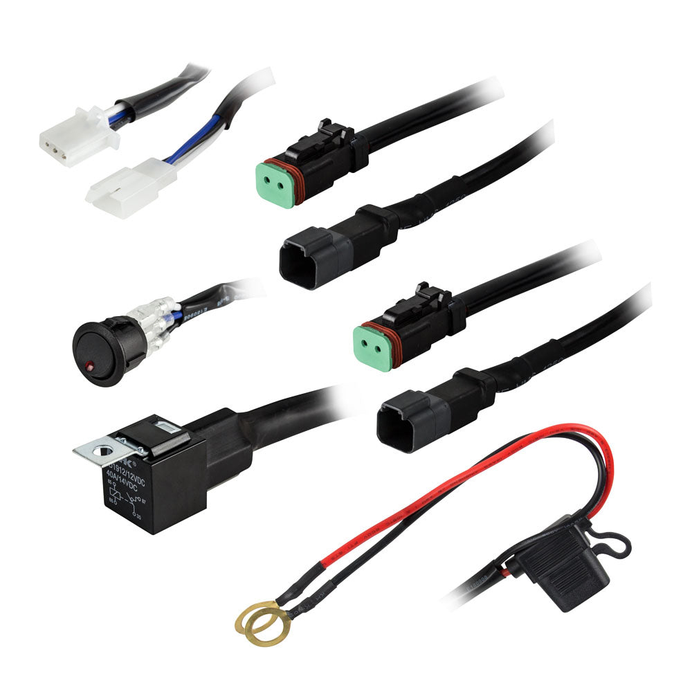 HEISE 2-Lamp Wiring Harness &amp; Switch Kit