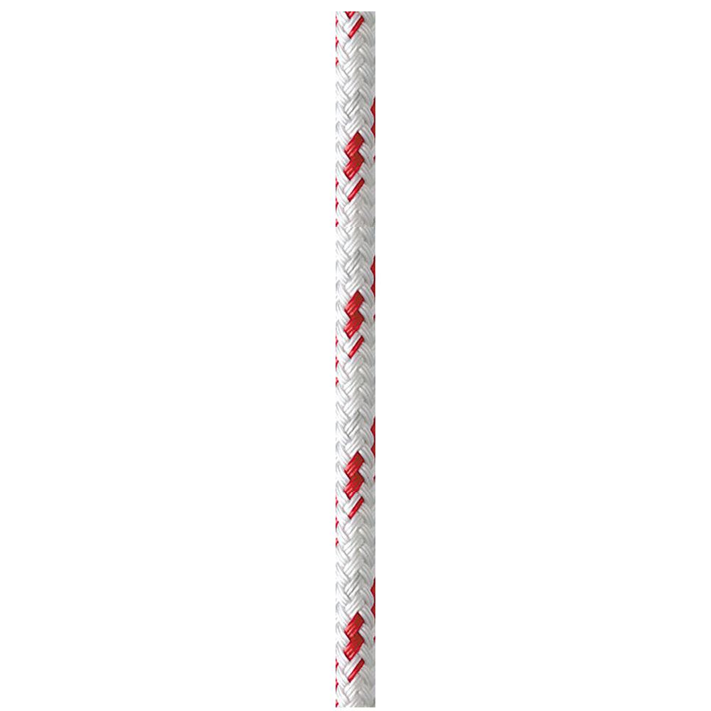 New England Ropes 1/2" Sta-Set Performance Cruising Line - Red Fleck - 600&#39;