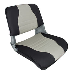 Springfield Skipper Deluxe Folding Seat - Charcoal/Grey