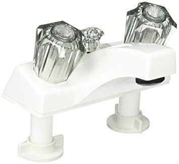 LaSalle Bristol 20373W21 Utopia 4" Two-Handle Lavatory/Diverter Faucet - White
