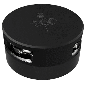 Lopolight Series 301-011 - Masthead Light - 5NM - Horizontal Mount - White- Black Housing 301-011KL-B