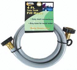 Valterra W01-4048 Tote Tank Fill Hose - 1/2" x 4'