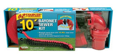 Valterra D04-0114 EZ Coupler Bayonet Sewer Hose Kit - 10'
