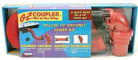 Valterra D04-0115 EZ Coupler Deluxe Bayonet Sewer Hose Kit - 20'