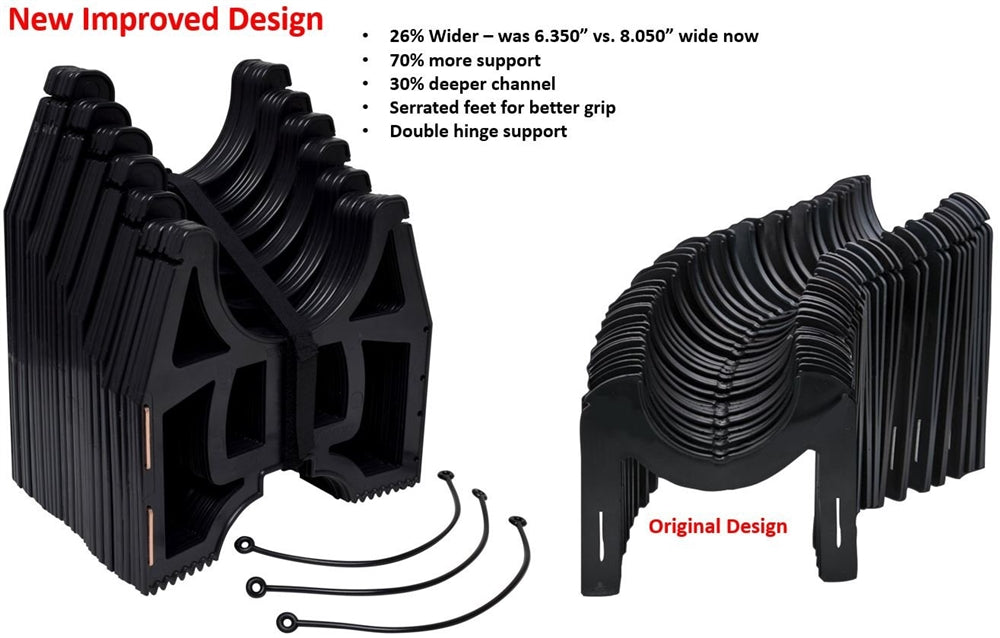 Valterra S2500 Slunky Hose Support - 25', Black