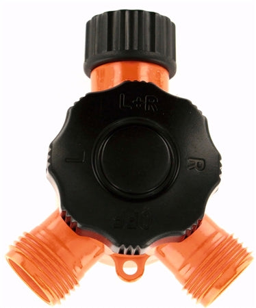 Valterra A01-0132VP Double Hose Shut-Off - EZ Dial, Orange