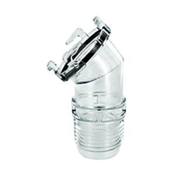 Valterra F02-3111 ClearView Hose Adapter - 45Â°, Threaded