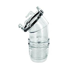 Valterra F02-3111 ClearView Hose Adapter - 45Â°, Threaded
