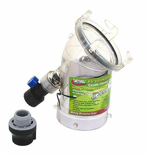Valterra F02-4100 RV Hydroflush - 45Â°, Clear