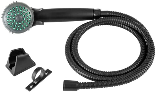 Dura Faucet DF-SA400K-MB RV Hand Held Shower Head and Hose Replacement Kit - Matte Black