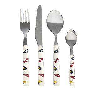 Marine Business 12025 Regata Stainless Steel Cutlery Set - 24-Piece