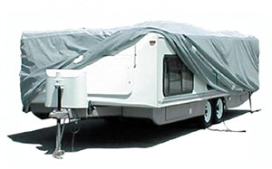 ADCO 12253 SFS AquaShed Folding Trailer Cover for Hi-Lo Trailer - 22'7" to 26'