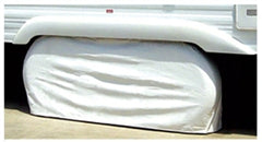 ADCO 3922 Multi Axle Tyre Gards - Double Axle (30" to 32" Tire, 16" to 17.5" Rim), White