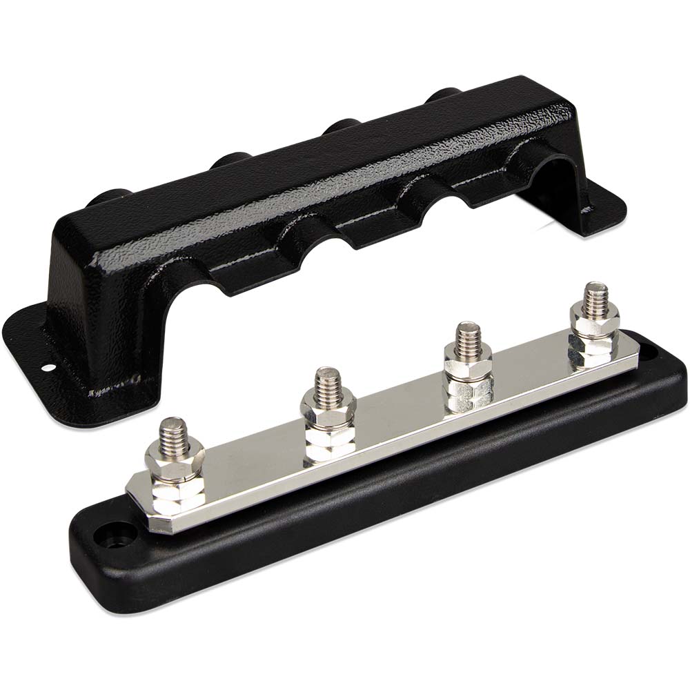 Victron Busbar 250A 4P &amp; Cover 4X 5/16" Terminals