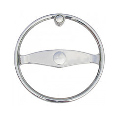 Schmitt &amp; Ongaro - Ongaro Wheel - 15.5" w/Knob for 3/4" Teleflex Tapered Shaft