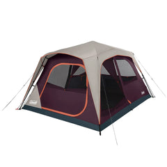 Coleman Skylodge&trade; 8-Person Instant Camping Tent - Blackberry