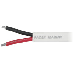 Pacer 12/2 AWG Duplex Cable - Red/Black - 100&#39;