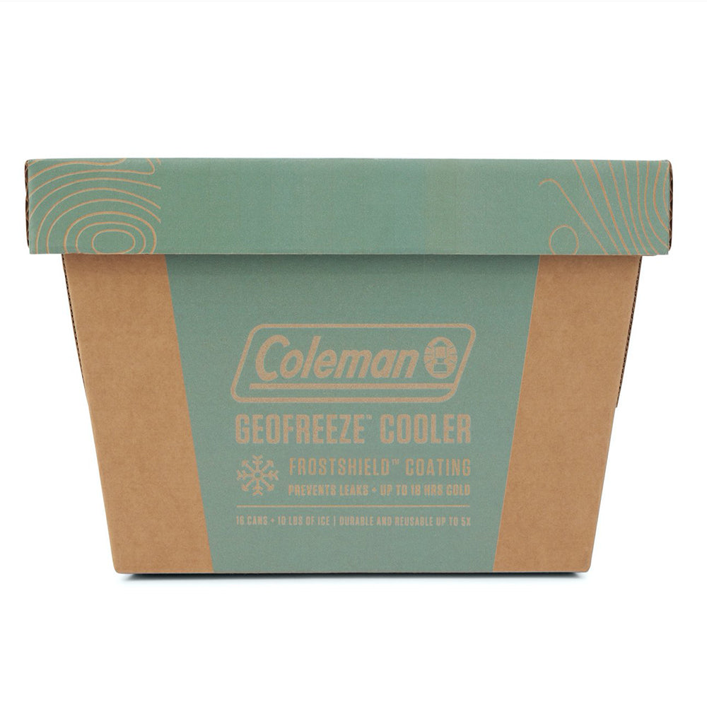 Coleman GeoFreeze&trade; Recyclable Cooler - 16 Cans - Brown
