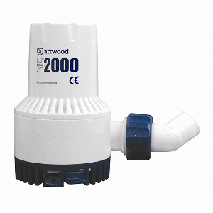 Attwood HD2000 Heavy Duty Bilge Pump - 24V & 2000 GPH 4770-4