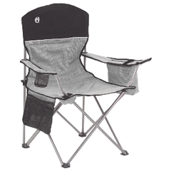 Coleman Cooler Quad Chair - Grey & Black 2000034873