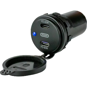 Sea-Dog 426522-1 Dual USB-C Power Socket