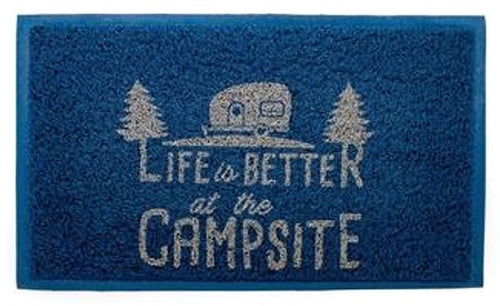 Camco 53201 Scrub Rug Blue/ Orange