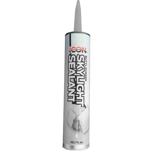Icon 12062 Skylight Rubber Butyl Sealant - White