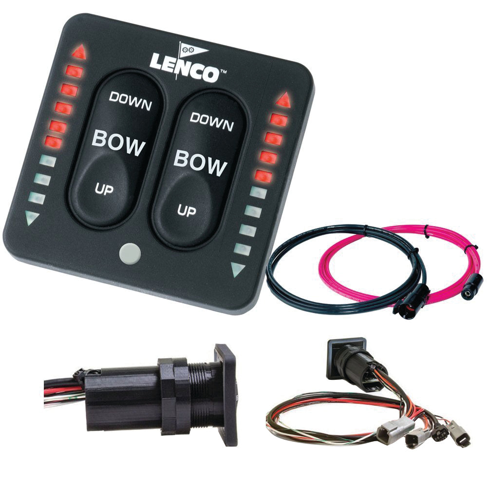 Lenco Marine 15171-001 LED Integrated Tactile Switch Kit (Dual)