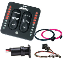 Lenco Marine 15171-001 LED Integrated Tactile Switch Kit (Dual)
