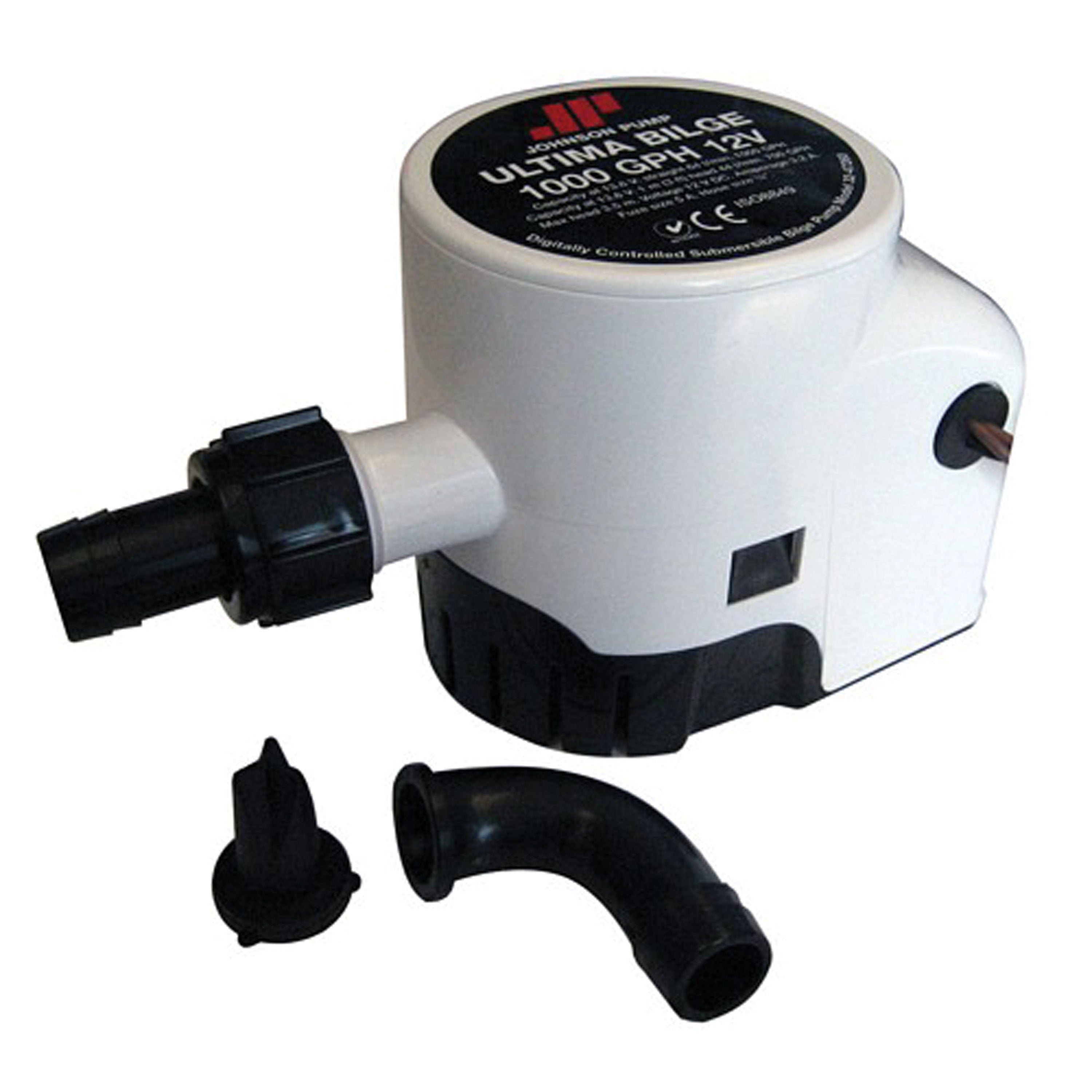 Johnson Pump Ultima Bilge 1000 GPH 3/4" Dura Ports