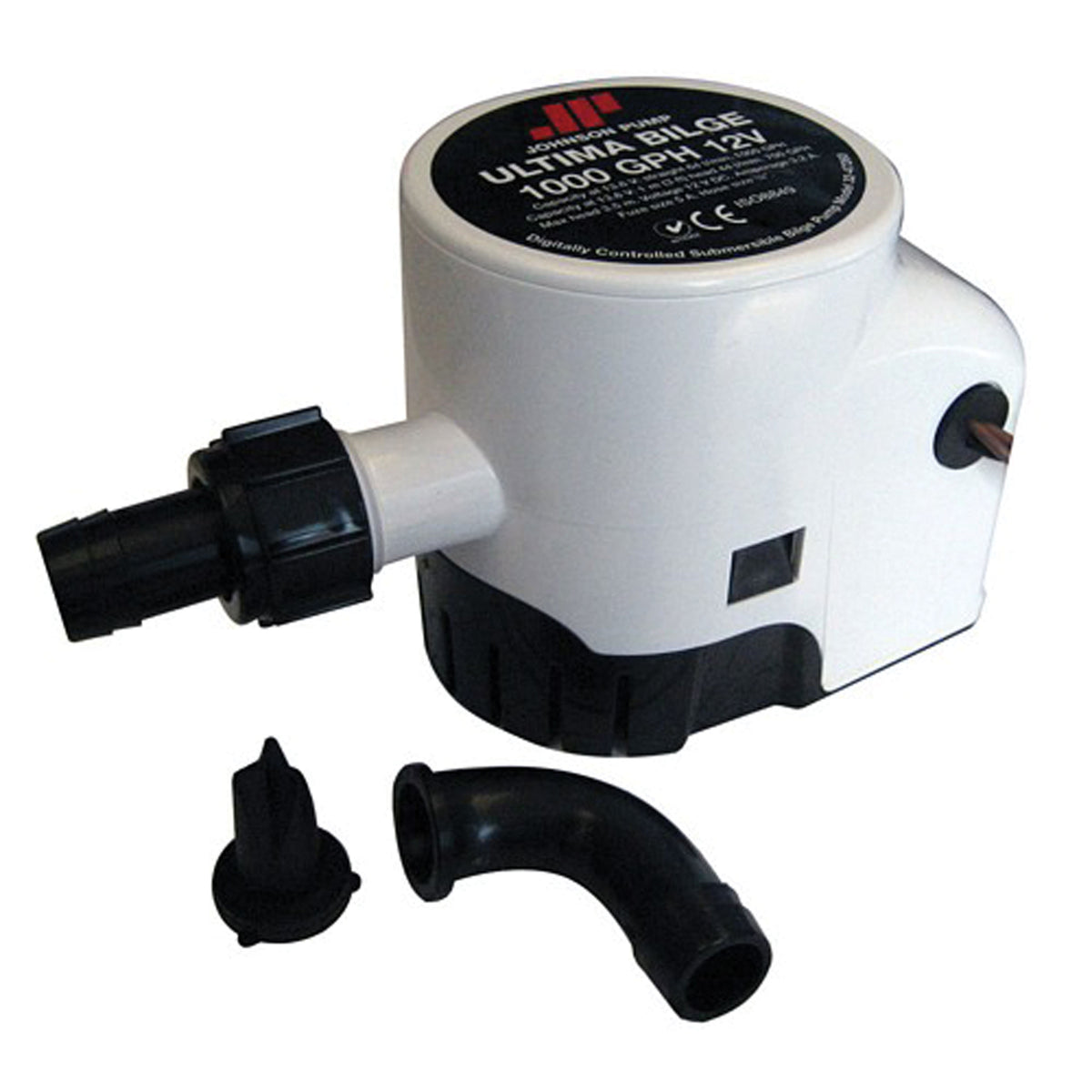 Johnson Pump Ultima Bilge 1000 GPH 3/4" Dura Ports