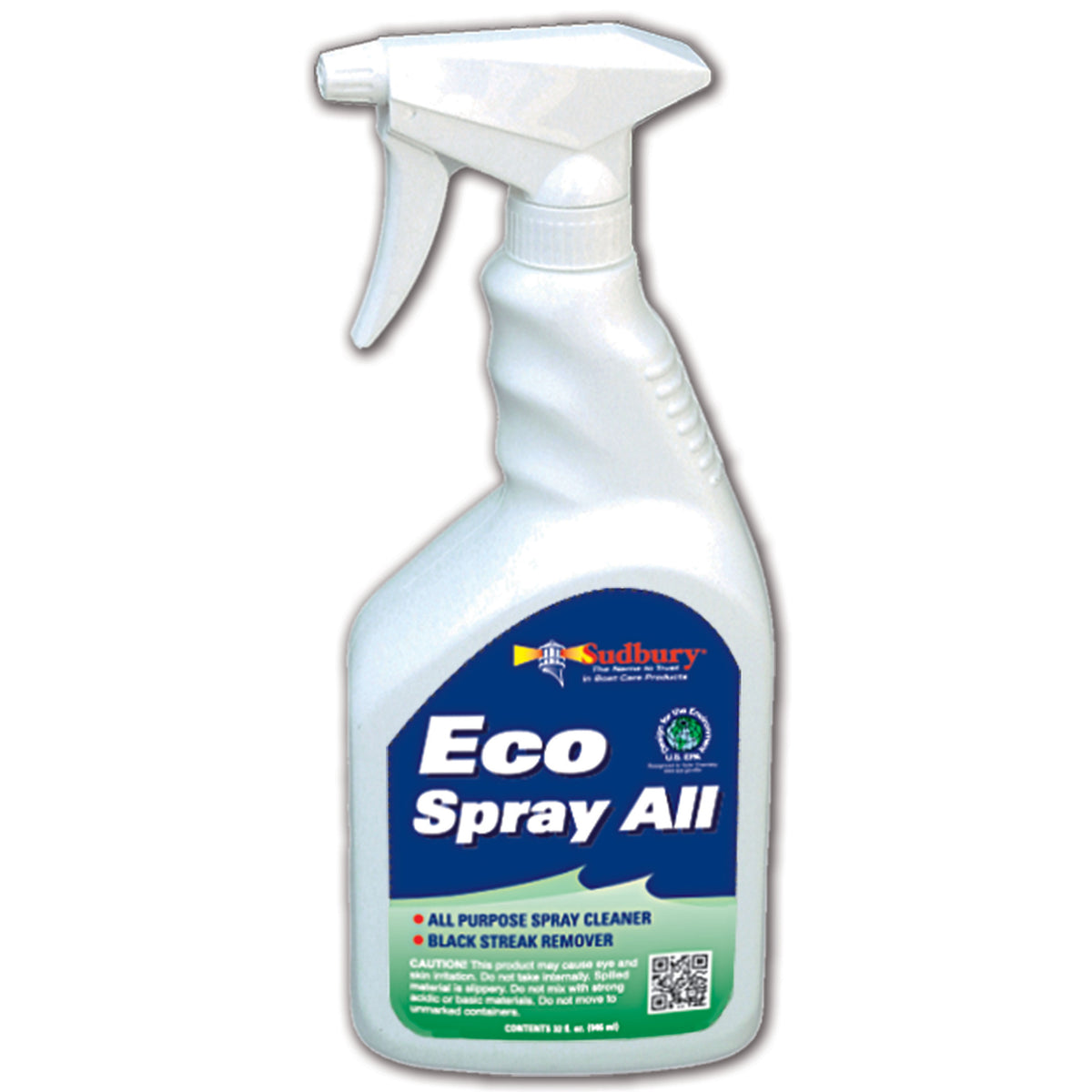 Sudbury 847Q Eco Spray All and Black Streak Remover - 32 oz.