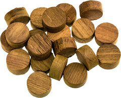 Whitecap 60155-20 Teak Plugs - 1", Pack of 20