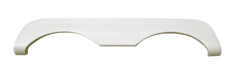Icon 01630 Tandem Axle Fender Skirt FS769 for McKenzie - Polar White