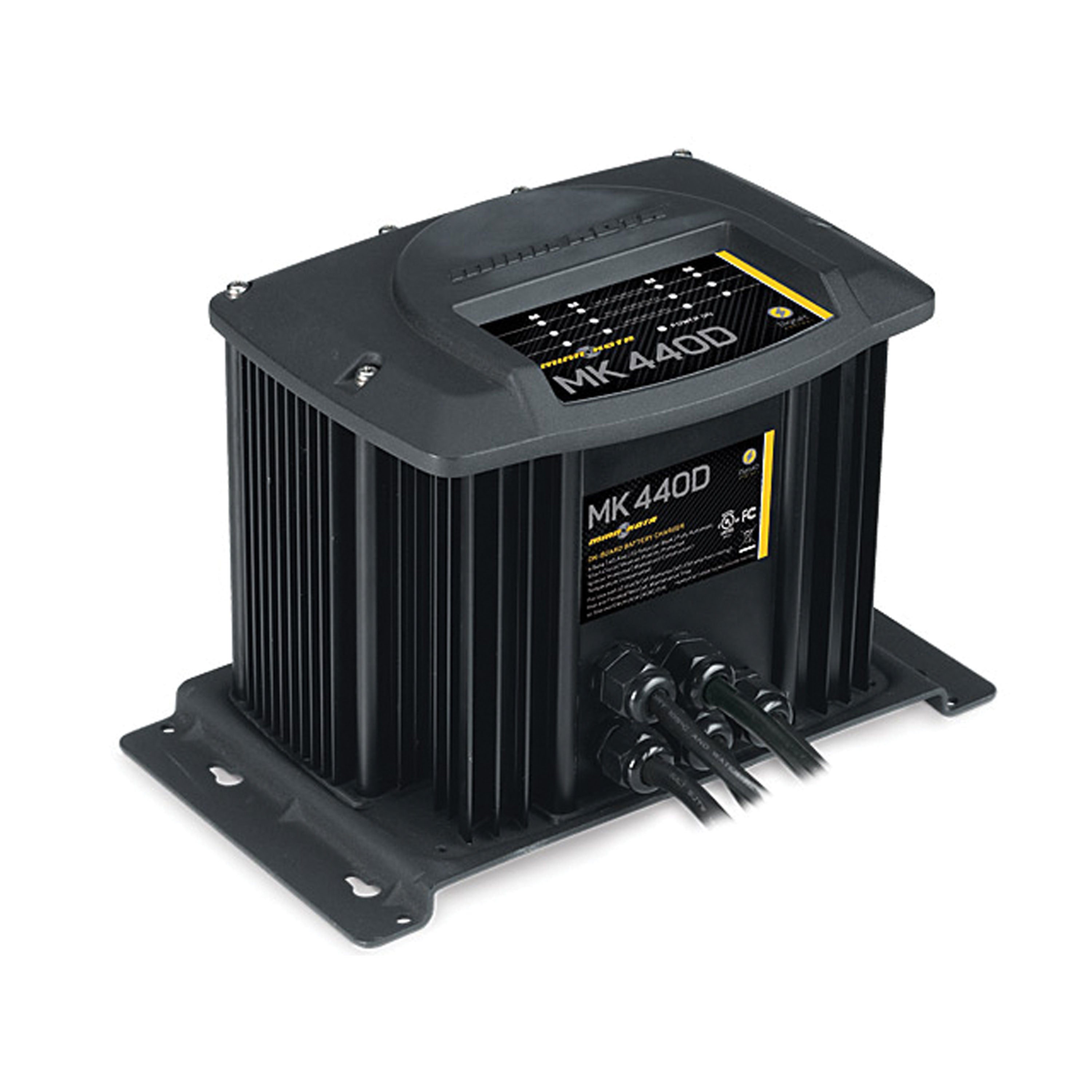Minn Kota 1824405 Digital On-Board Marine Battery Charger - 4 Bank / 10 Amps