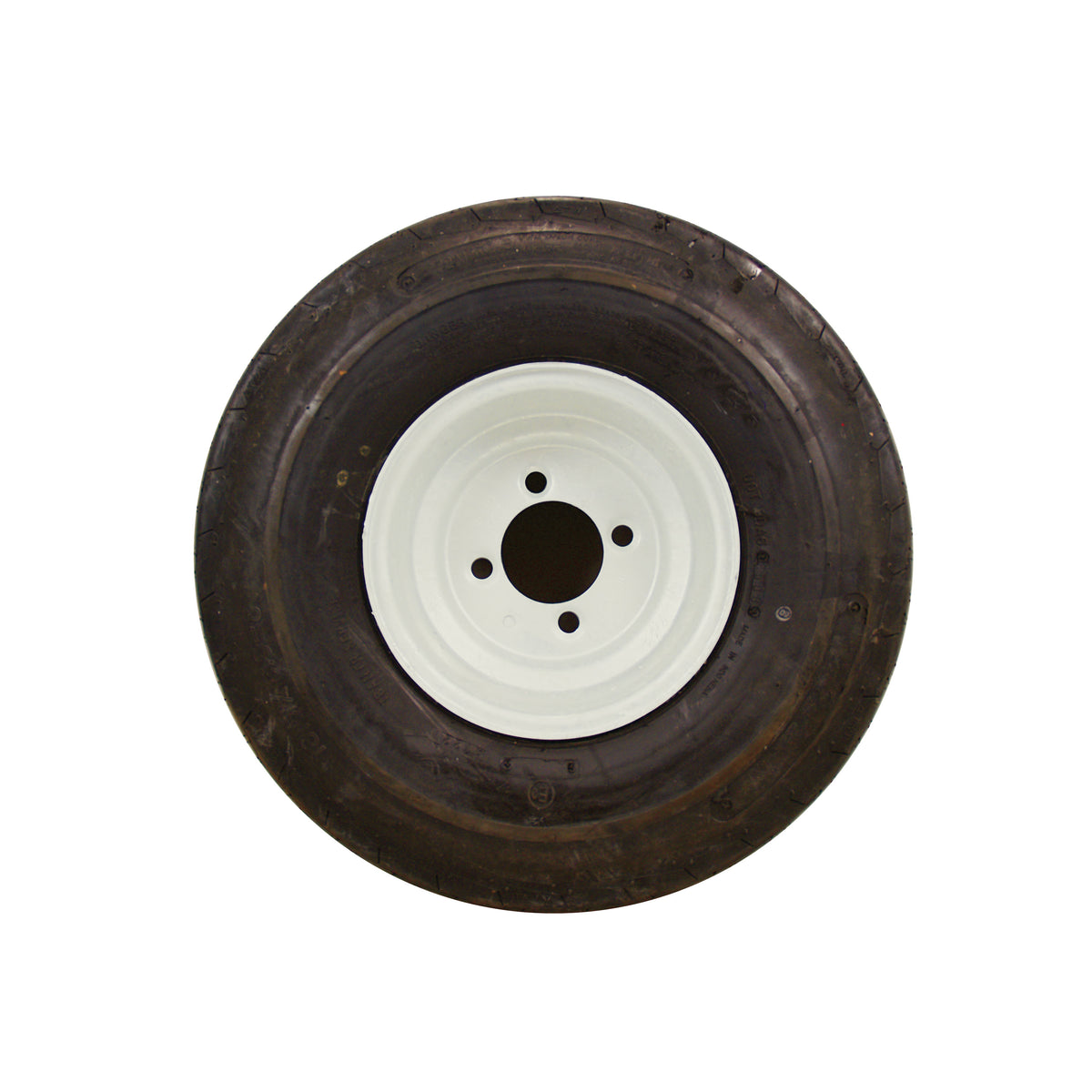 Americana Tire and Wheel 30150 Economy Bias Tire and Wheel 5.70 x 8 C/5-Hole - Galvanized Standard Rim