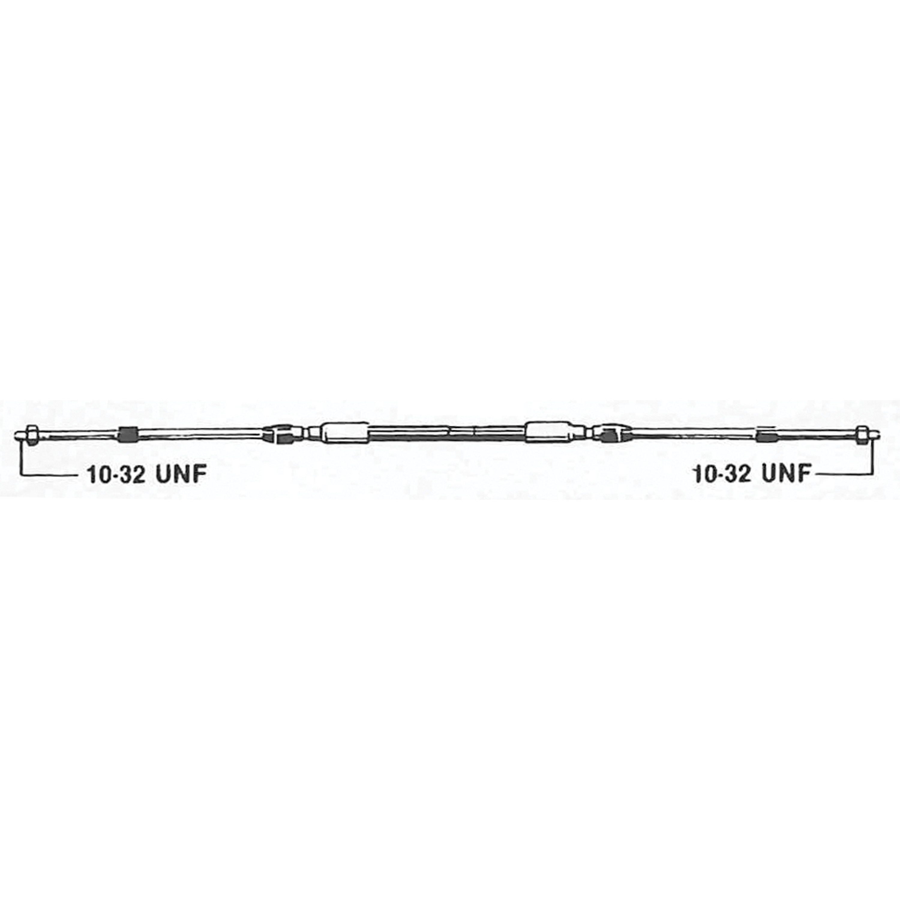 Uflex C2X11 Universal 3300 Style Engine Control Cable - 11'