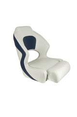 Springfield 1043251 Deluxe Sport Flip Up Seat - White/Blue