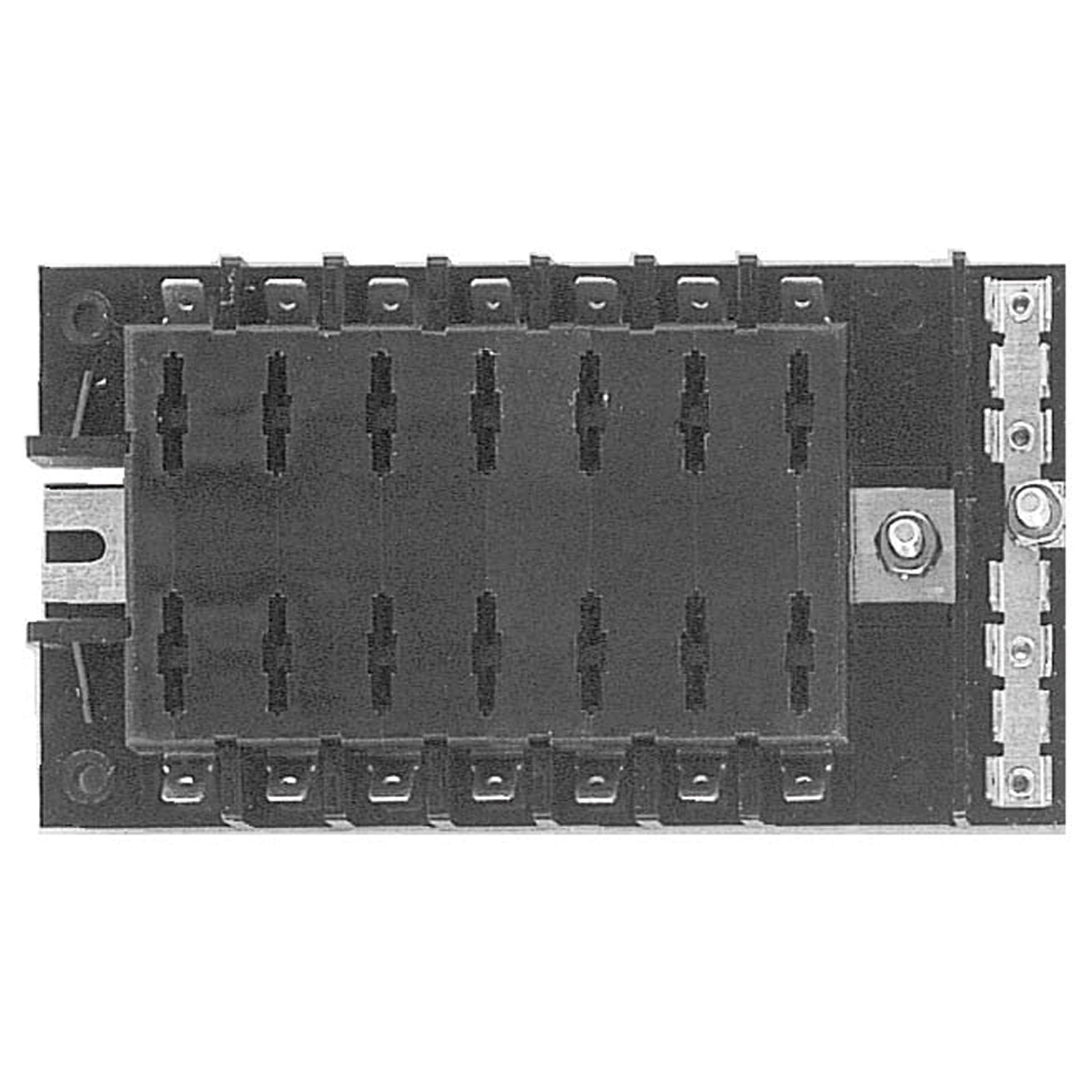 Sierra FS40740 ATO/ATC Fuse Block with Busbar - 10-Gang