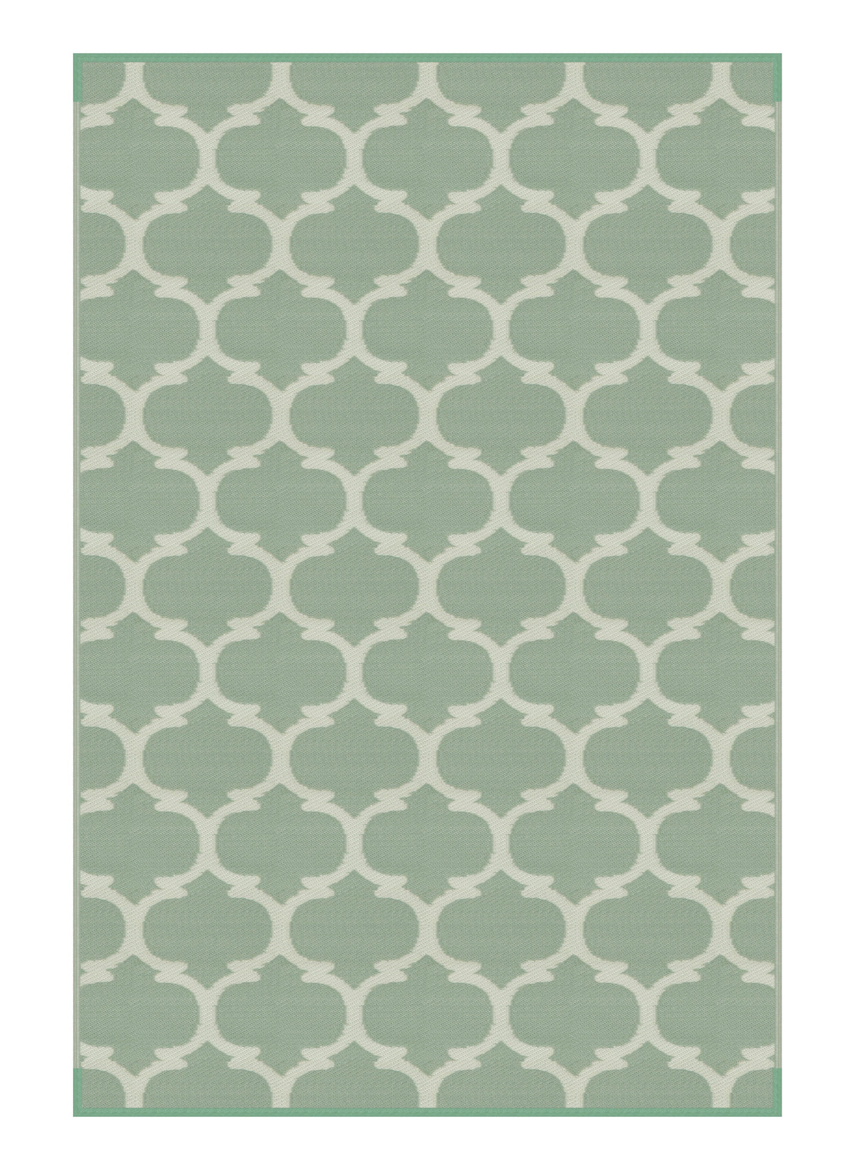 Lippert 2021028007 All Weather Patio Mat - 6' x 9', Green