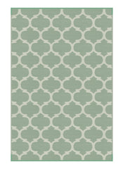 Lippert 2021028007 All Weather Patio Mat - 6' x 9', Green