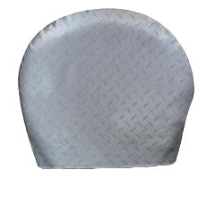 ADCO 3751 Diamond Plated Vinyl Tyre Gards - #1 33" to 35" Pair