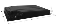 Icon 12428 Holding Tank with Recessed Drain HT499RE - 64" x 44" x 8.5", 76 Gallon